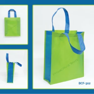 Bolsa Ecológica con Fuelle Mediana con Asas