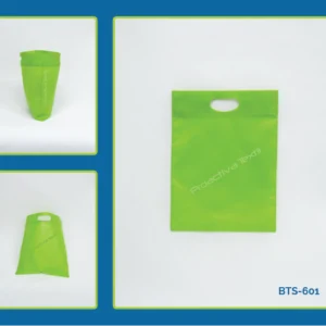 Bolsa Ecológica Plana Tipo Sobre Chica con Asa Suajada