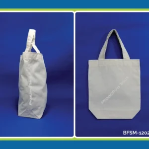 Bolsa Plana de Manta Mediana con Asas Fuelle Simulado Inferior