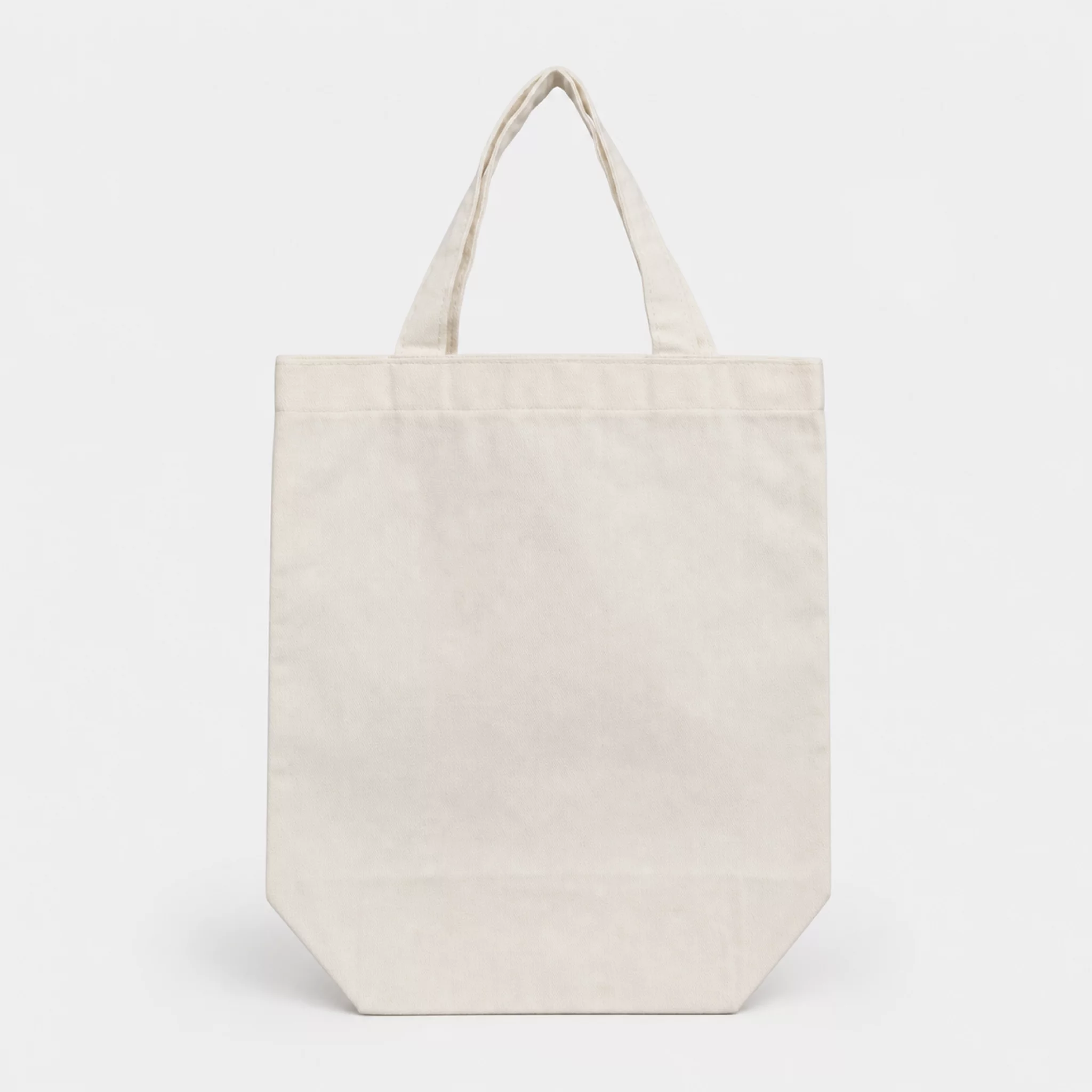 Bolsa Plana de Manta Mediana con Asas Fuelle Simulado Inferior personalizado