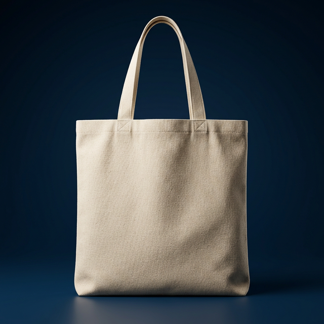 Tote bag de manta personalizada con logo, fabricada por Proactiva Textil