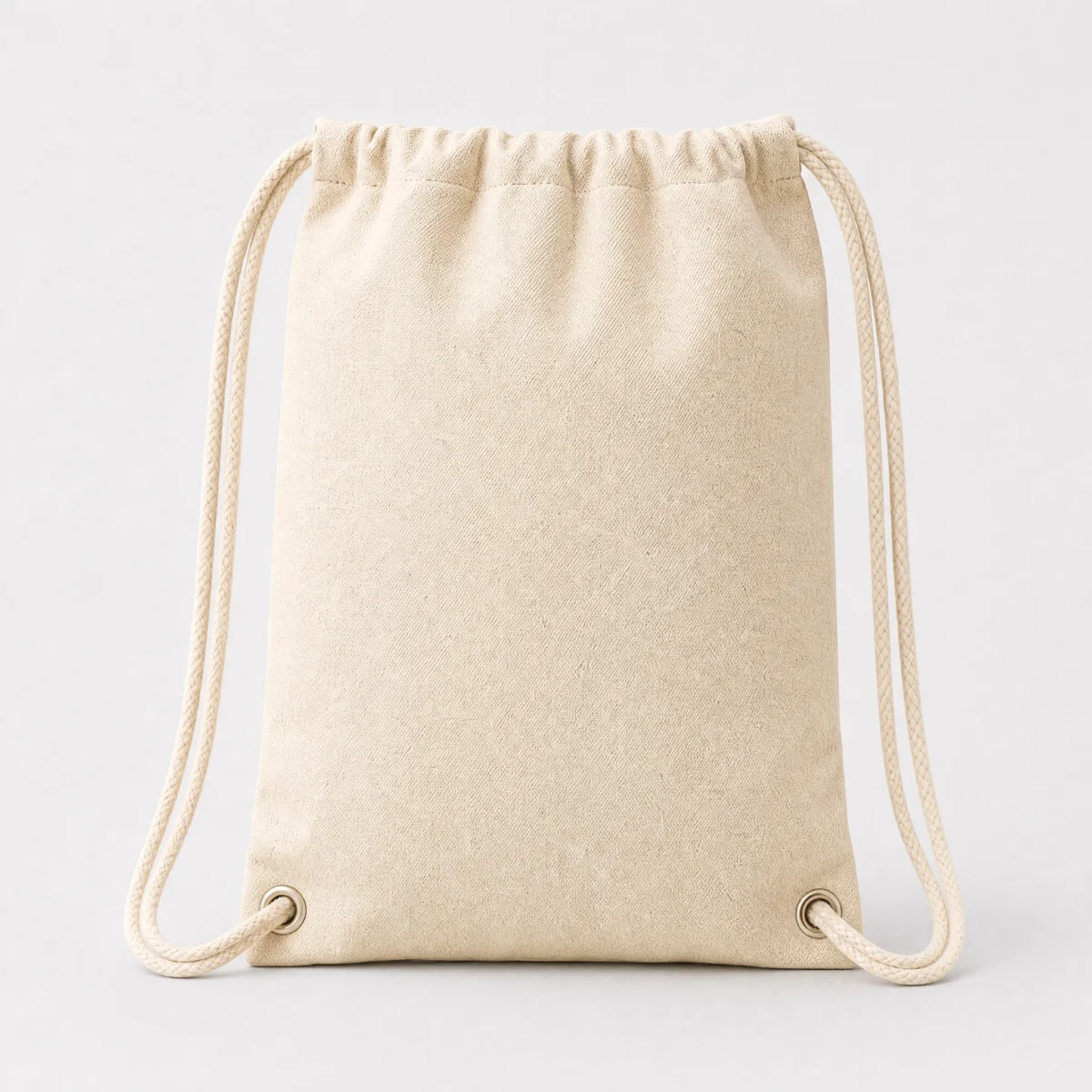 Morral de Loneta con Jaretas de Algodón y Ojillos de Metal
